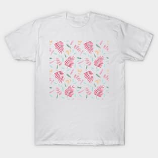 Tropical Leaves Pattern 2 T-Shirt